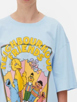 T-shirt De Nuit Long Oversize 1, Rue Sésame|Primark Best