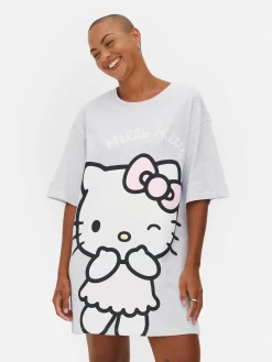 T-shirt De Nuit Oversize Hello Kitty|Primark New