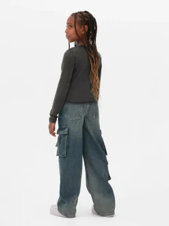 T-shirt Délavé à L'acide à Manches Longues|Primark Best