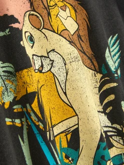 T-shirt Délavé à L'acide Disney Le Roi Lion 30e Anniversaire|Primark Sale