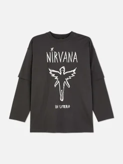 T-shirt Double épaisseur Nirvana|Primark