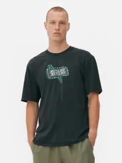 T-shirt Effet Délavé Beetlejuice|Primark Outlet