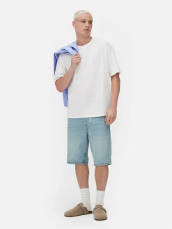 T-shirt En Coton à Coupe Décontractée|Primark Discount