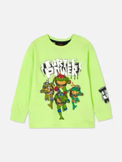 T-shirt Graphique à Manches Longues Les Tortues Ninja|Primark