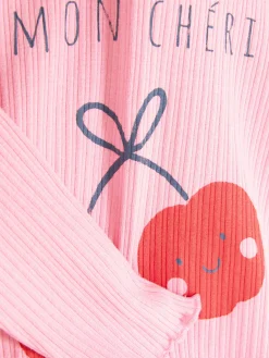 T-shirt Imprimé à Ourlet Ondulé|Primark Discount