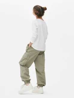 T-shirt Manches Longues à Imprimé Sur Le Buste|Primark