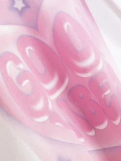 T-shirt Manches Longues à Imprimé Sur Le Buste|Primark