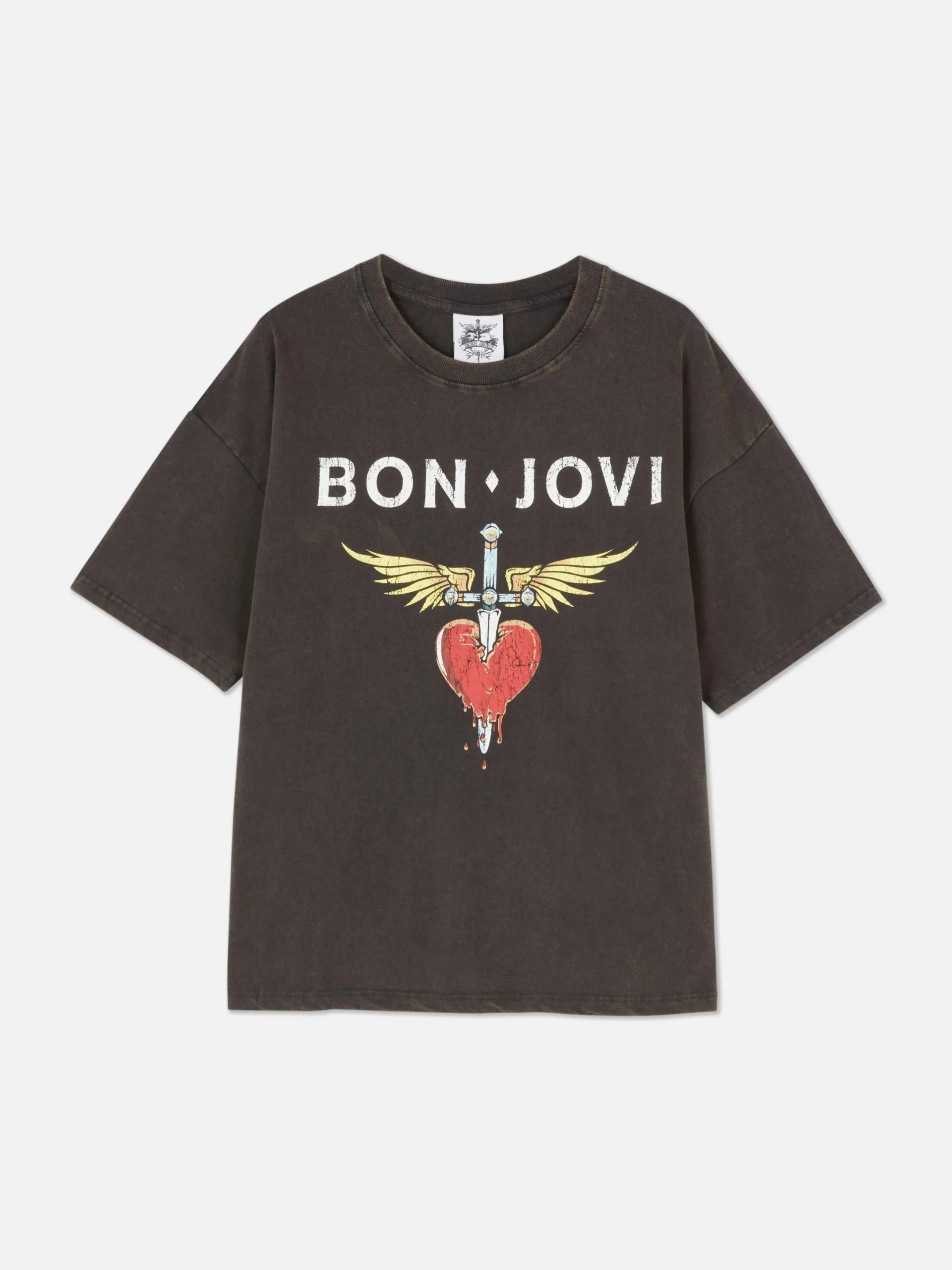 T-shirt Oversize Bon Jovi|Primark Hot