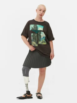 T-shirt Oversize Les Cyprès De Van Gogh|Primark Online