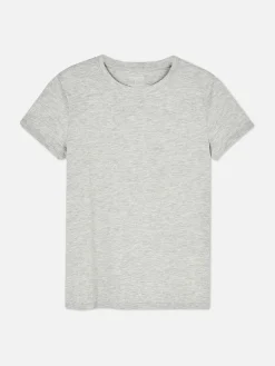 T-shirt Ras Du Cou Stretch|Primark Outlet