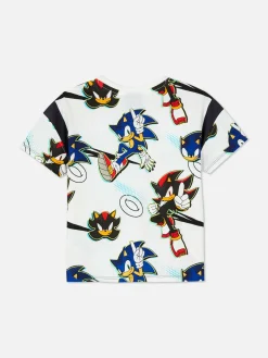 T-shirt Sonic Le Hérisson Et Shadow|Primark New
