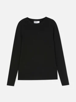 T-shirt Stretch à Manches Longues Rita Ora|Primark Clearance