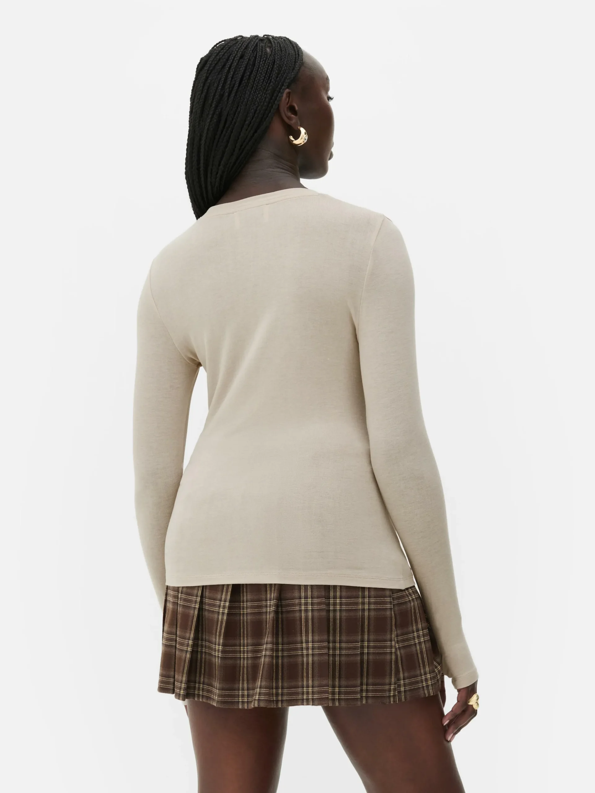 T-shirt Stretch à Manches Longues Rita Ora|Primark Sale