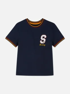 T-shirt Style Universitaire à Manches Courtes|Primark New