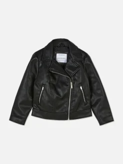 Veste De Motard En Simili Cuir|Primark Online