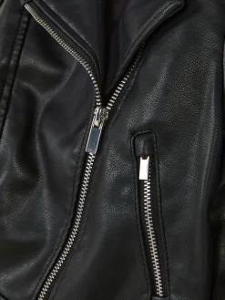 Veste De Motard En Simili Cuir|Primark Online