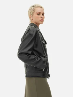 Veste De Motard Texturée|Primark New