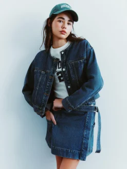 Veste En Jean Sans Col|Primark Best