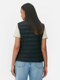 Veste Légère Sans Manches à Col Cheminée|Primark Online