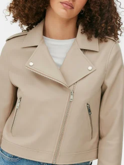 Veste Motard En Simili Cuir Essential|Primark Online