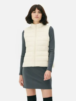 Veste Sans Manche Légère Rembourrée|Primark Clearance