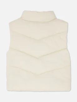 Veste Sans Manche Matelassée Zippée|Primark