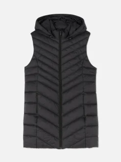 Veste Sans Manches Longue Matelassée|Primark Discount